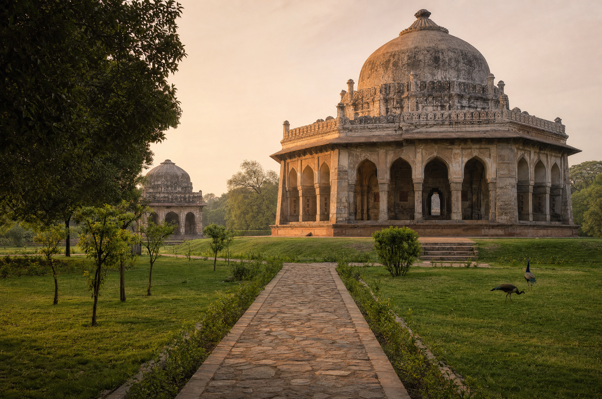 Lodhi Gardens at morning